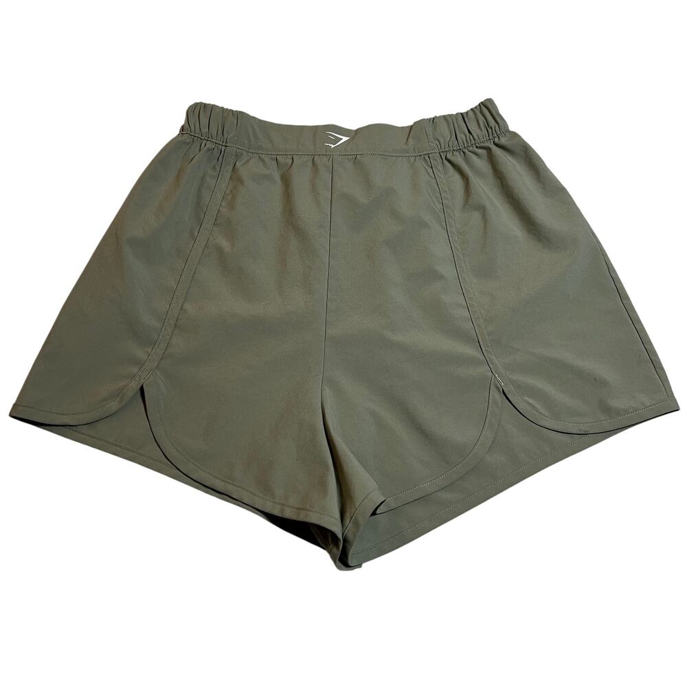 Gymshark Scallop Hem Shaped Shorts Size S Workout Gym Exercise Active Athletic